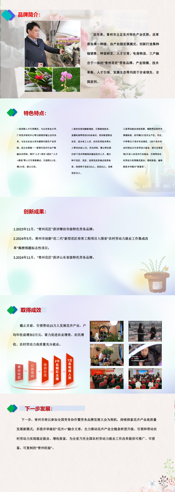 “青州花匠”